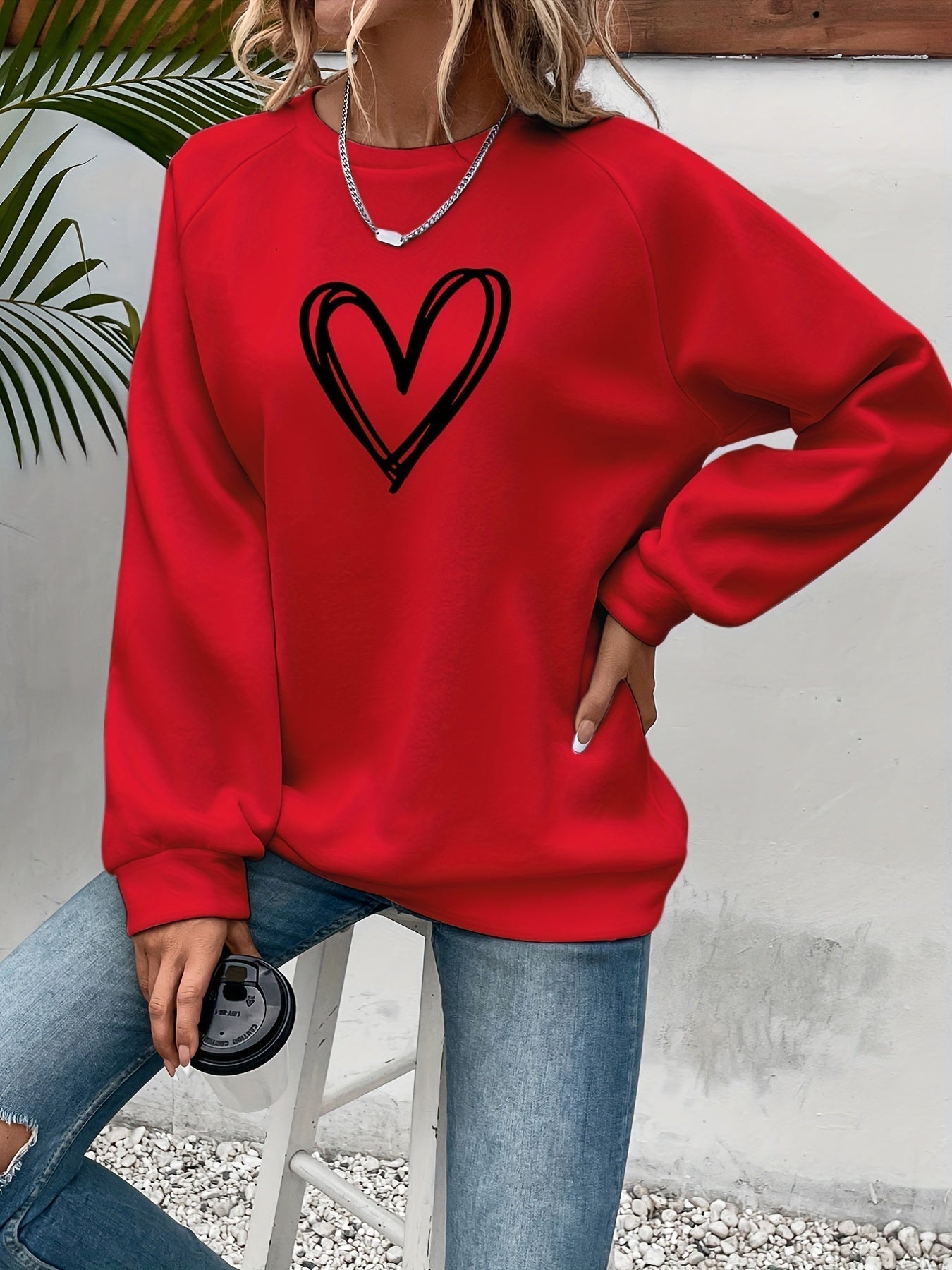 Paloma | Casual Heart Sweater