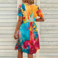 Vintage Colourful Dress