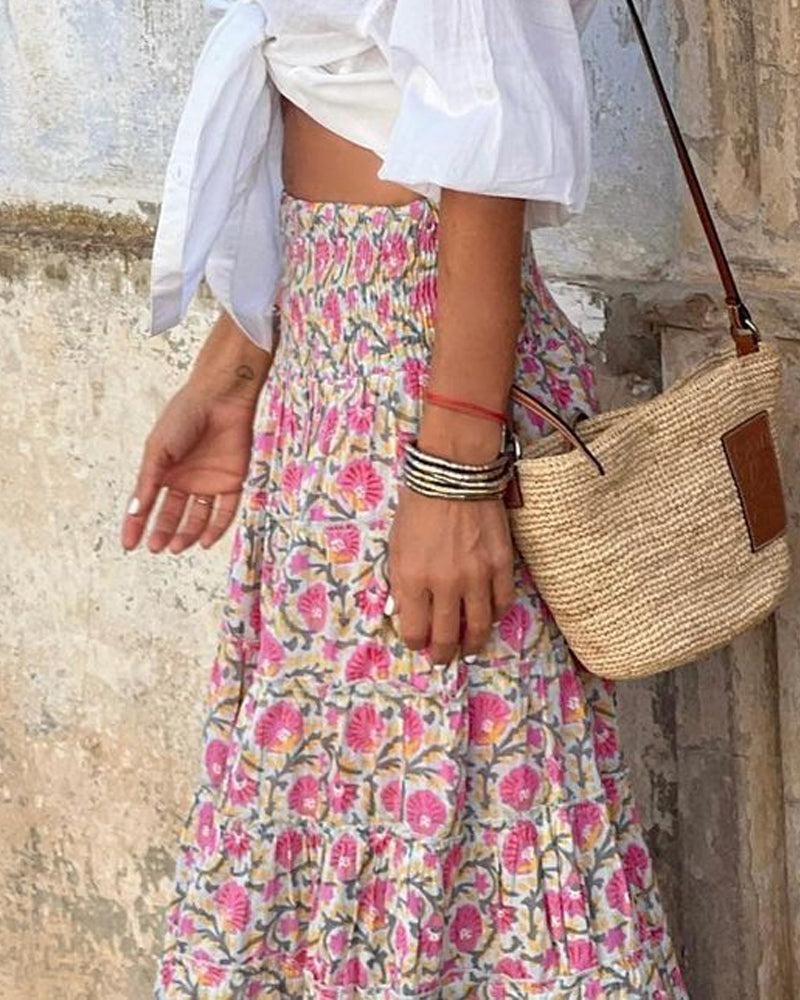 Floral skirt