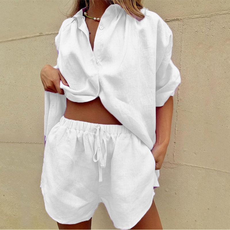 Anna | Summer Linen Set