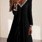 Long Sleeved V-Neckline Dress