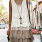 Sleeveless lace dress