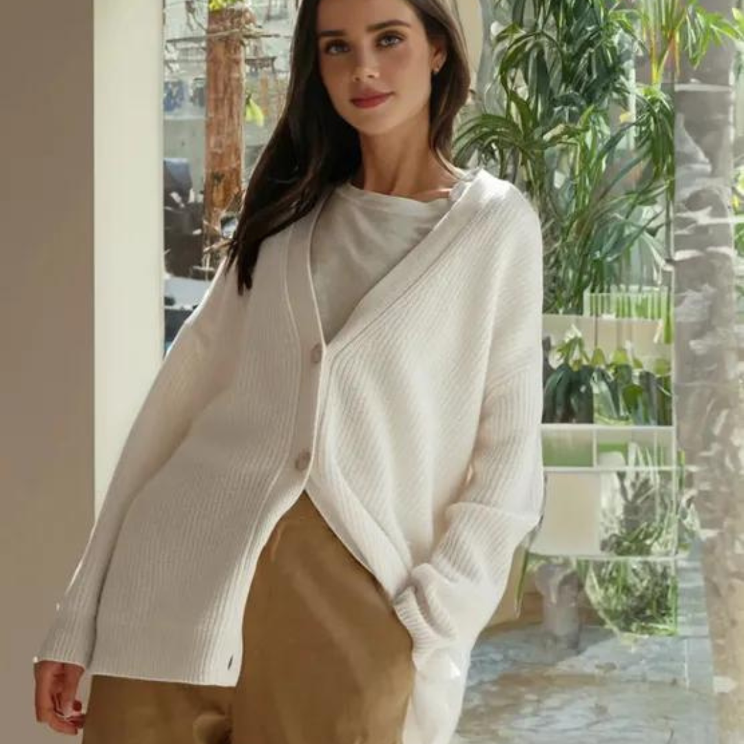 Cashmere Cardigan - V-neck