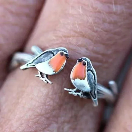 Matchy Birds | Stainless Steel Ring