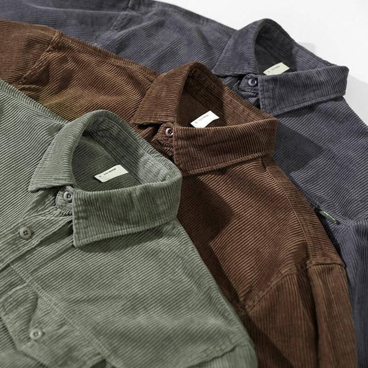 Steven | Corduroy Shirt Men