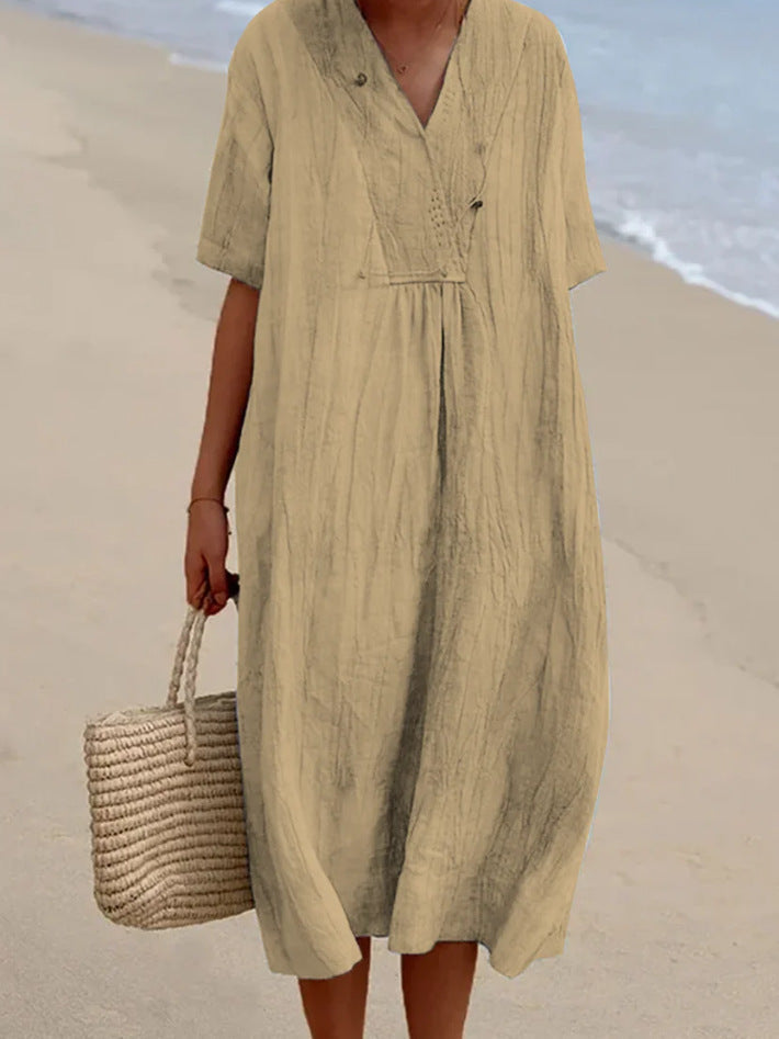 Diana™ - Linen Dress