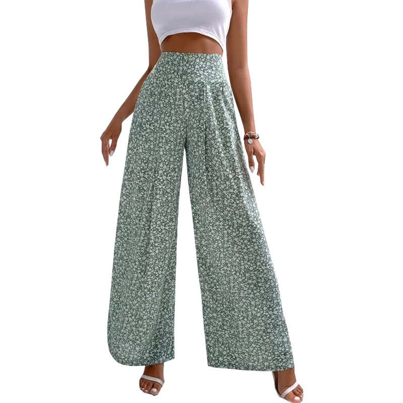 Casual Floral Trousers