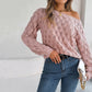 Casual Hollow Knit Sweater