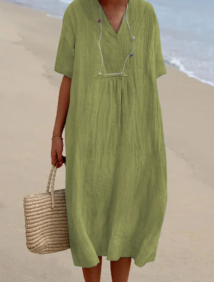 Diana™ - Linen Dress