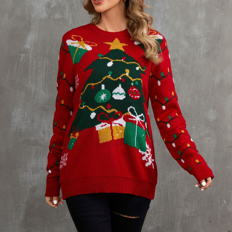 Casual Christmas Knit Sweater