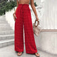 Casual Wide Leg Trousers