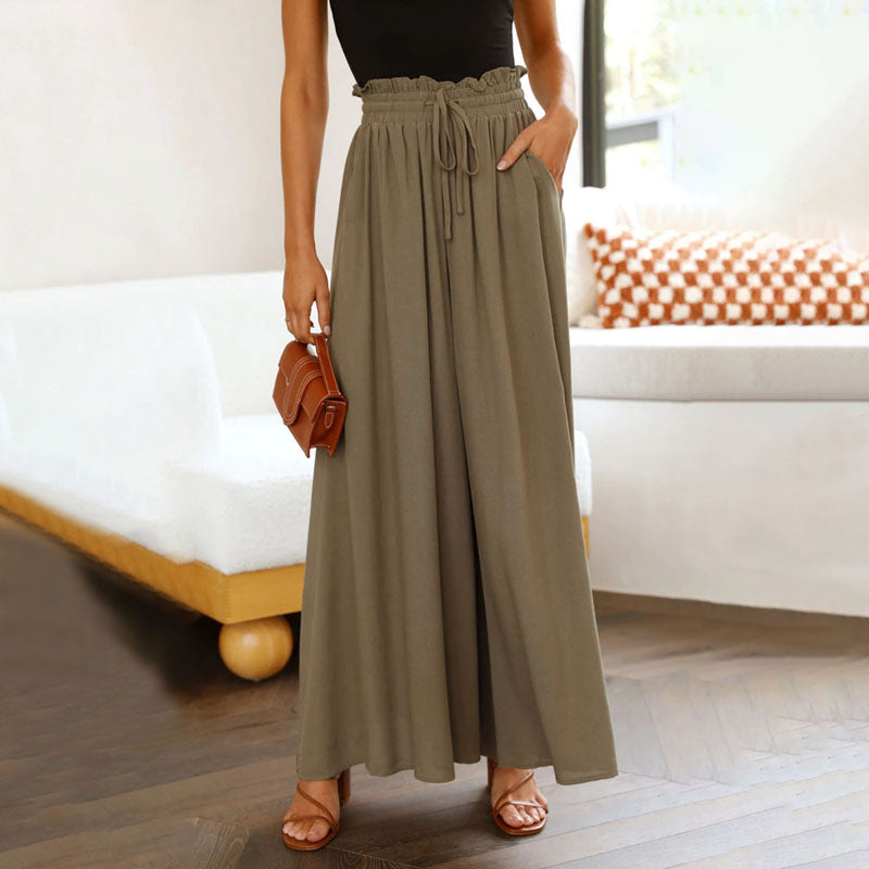 Casual Wide Leg Pants