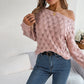 Casual Hollow Knit Sweater