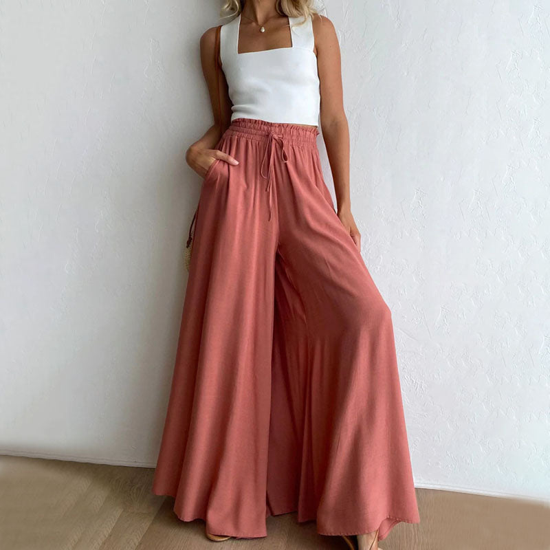 Casual Wide Leg Pants