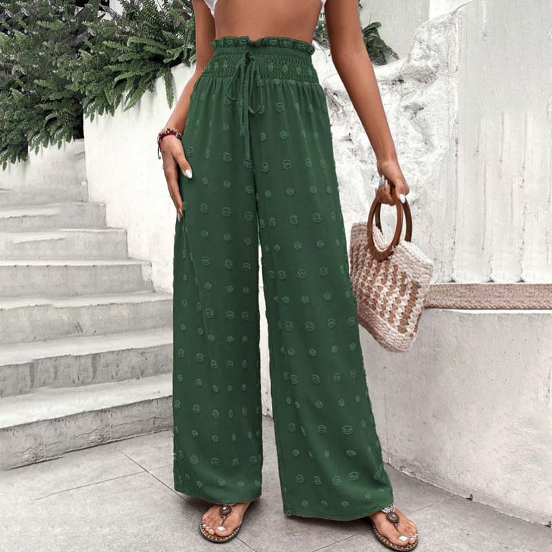 Casual Wide Leg Trousers