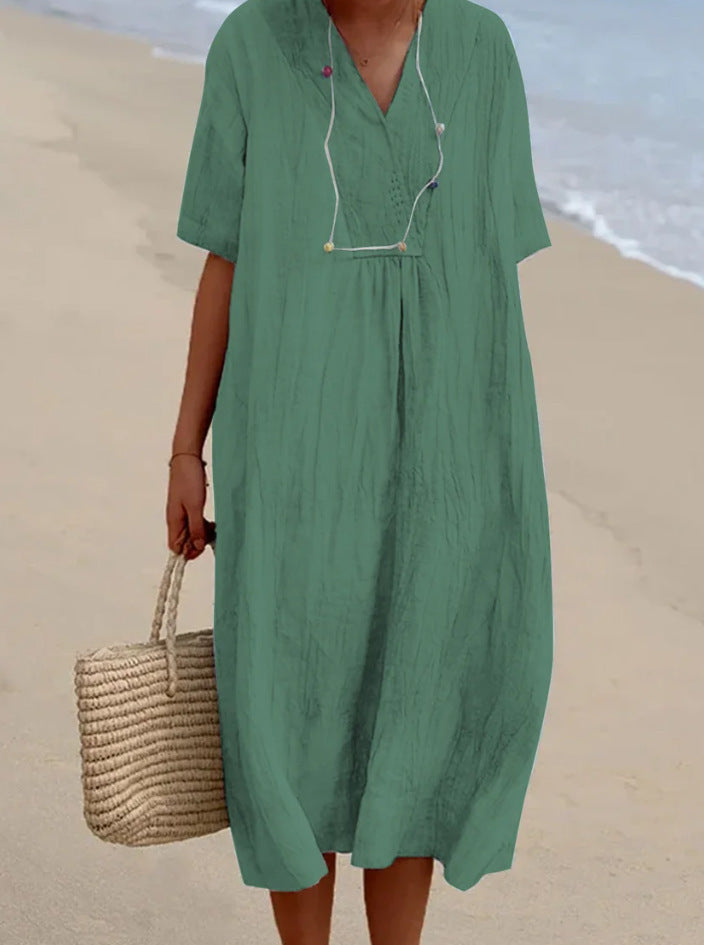 Diana™ - Linen Dress