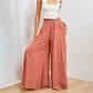 Casual Wide Leg Pants