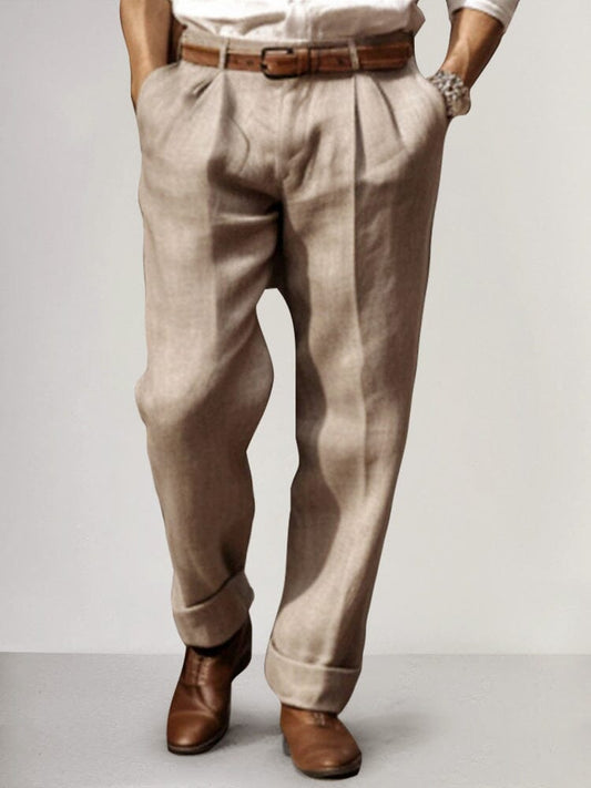 Premium Cotton Linen Relax Pants