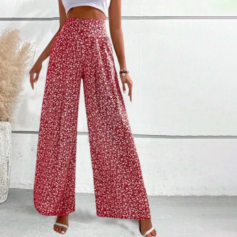 Casual Floral Trousers