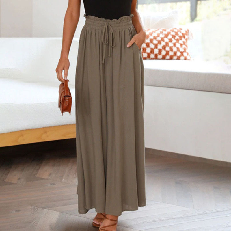 Casual Wide Leg Pants